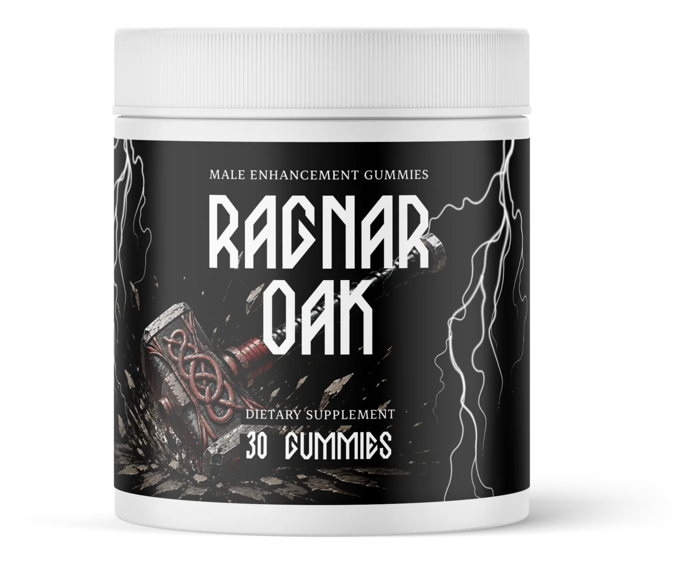 RagnarOak single bottle of male enhancement gummies, 30 gummies